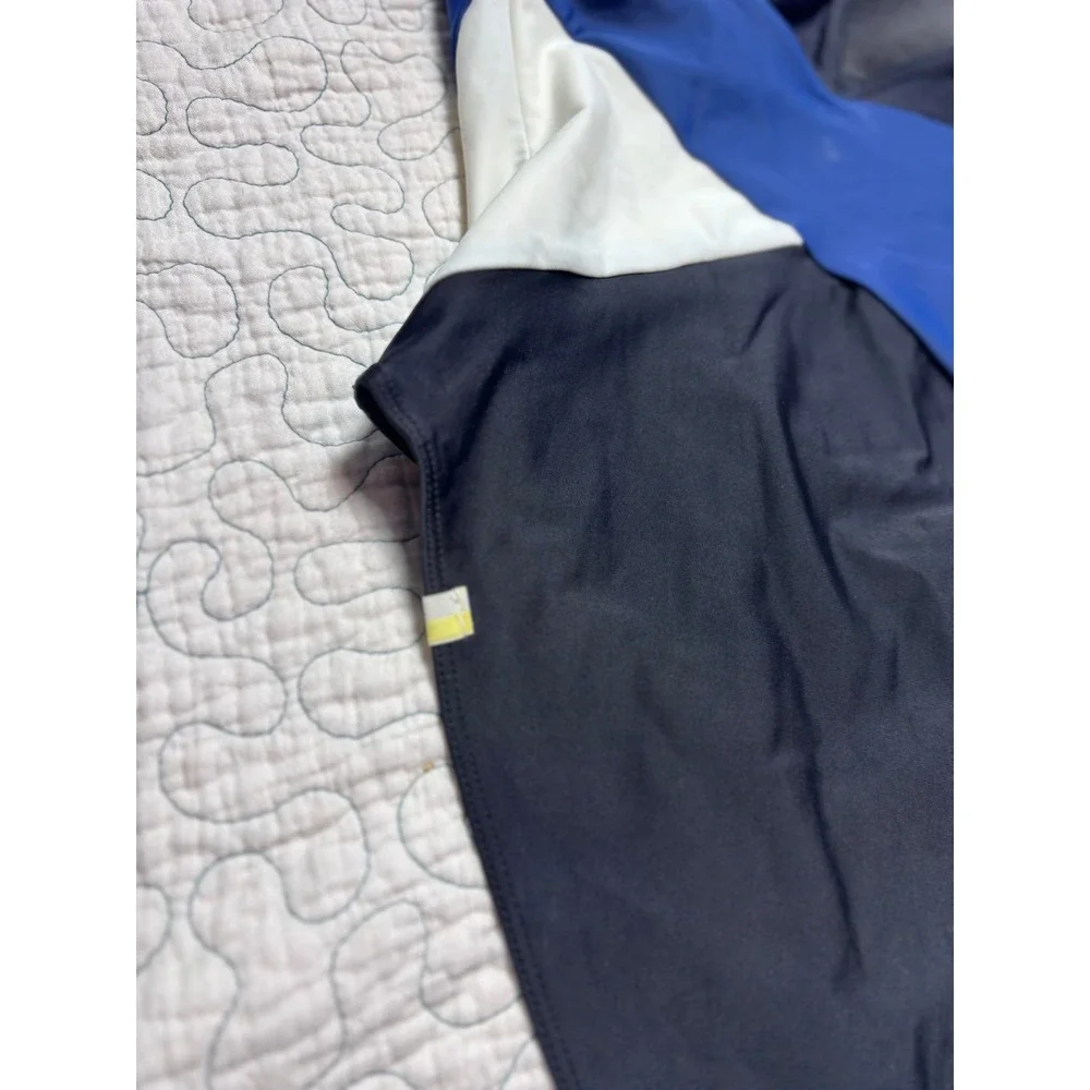 Summersalt Marina One Piece Swimsuit Colorblock Navy Black White Size 4